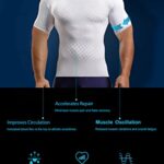 HOPLYNN 6 Pack Compression Shirts Men Short Sleeve Base Layer Athletic Undershirt Gear T-Shirt for Sports Workout L