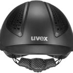uvex exxential II Horse Riding Helmet for Women & Men, Black mat, L-XL – Adjustable & Excellent Ventilated Helmet