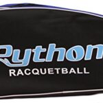 Python Deluxe “3R” (3 Racquet) Racquetball Bag Series (Black/Blue)