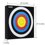 Aimdor Archery Target EVA Foam 27” Target Arrow Target Square Moving Target Youth Archery Arrow Target Practice Target Hunting Target