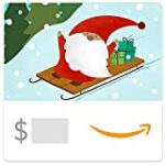 Amazon eGift Card – Santa Sledding with Gifts