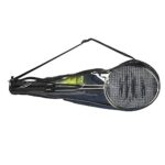 Triumph Sports 4-Player Badminton Set with 4 Rackets, 3 Shuttlecocks and 1 Carry Case, Black (35-7119-2)