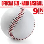 Baseball Ball,Official Game Baseballs for Youth and Adult Baseball Players Training,Official Size and Weight Suitable for Batting Fielding Hitting Pitching Practice