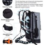 IDRYBAG Waterproof Dry Bag Dry Sack 20L/30L/40L, Lightweight Dry Backpack Water Sports, Floating Dry Bag Waterproof Backpack for Kayaking, Boating, Canoeing, Rafting