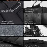 Sportneer Adjustable Ankle Weights 1 Pair 2 4 6 8 10 Lbs Leg Weight Straps for Women Men Kids, Weighted Ankle Weights Set for Gym,Fitness, Workout,Walking, Jogging,1-5 lbs Each Pack, 2 Pack 2-10 lbs (Black)