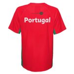 Outerstuff Men’s Standard FIFA World Cup Panelled Raglan Short Sleeve Top, Red, Medium