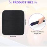 Anglekai Microfiber Bowling Ball Towels 3 Pack, 10″ x 8″ Bowling Towel Shammy Pad with Easy-Grip Dots Purple Bowling Cleaner Towel Non-Slip Microfiber Bowling Pad Bowling Accessories