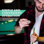 Snooker Billiard Pool Cue Tip Tool, Cue Tip Scuffer, Bowtie Tip Tool, Billiards Accessories Tools, Cue Tip Shaper Tool, Bowtie-shaped Pool Cue Tool