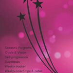 Figure Skating Training Journal: Training log SPECIFIC TO FIGURE SKATING – pink cover – inspiring notebook with prompts to track practices, record … the best season ever (6×9, 230 pages)