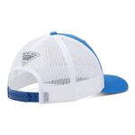 Columbia Men’s PFG Fish Flag Snapback Ball Cap, Breathable, Adjustable , Vivid Blue/White