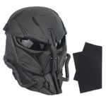Anyoupin Punisher Mask,Full Face Alien Mask for Halloween Airsoft and Other Outdoor Activities Black