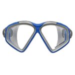 U.S. Divers Cozumel DX Seabreeze Adult Snorkeling Combo Set with Adjustable Mask, Snorkel, and X-Small Fins (Men’s 3.5-5/Women’s 5-6.5), Blue