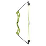 Bear Archery Apprentice Bow Set for Youth, Right Hand, Flo Green