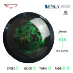 Yikun Disc Golf Mid Range | Professional PDGA Approved Golf | Stable Discs Golf Midrange | 170-175g | Versatile Golf Disc Perfect for Outdoor Games and Competition