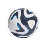 adidas Unisex-Adult Womens World Cup Training Ball, White/Collegiate Navy/Bright Blue/Silver Metallic, 5