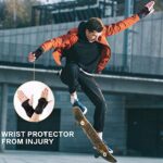 Wrist Guard, Wrist Support for Roller Skating Snowboarding Skateboarding Rollerblading, Protective Gear Wrist Brace for Adults/Kids/Youth (1 Pair)