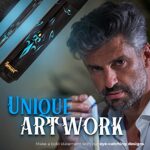 IgnatGames 2-Pieces Pool Cue Stick – 58″ Canadian Maple Professional Billiard Pool Cues Sticks with Low Deflection Shaft + Hard Case, 3 in 1 Pool Stick Tip Tool, 3 Finger Glove and Chalk Holder