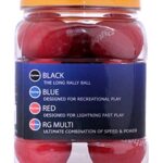 Python Red Racquetballs (Value Pack – 12 Ball Jug/Lightning Fast!)