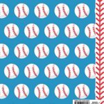 Baseball Red White Blue Composition Notebook – Wide Ruled: 130 Pages 7.44 x 9.69 Lined Writing Paper Pages School Teacher Student Game Player Coach Subject