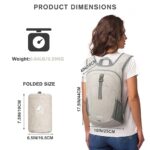 G4Free 12L Hiking Backpack, Lightweight Small Hiking Daypack for Outdoor Travel Mini Foldable Shoulder Bag