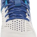 Under Armour Men’s Leadoff Mid Rubber Molded Baseball Cleat Shoe, (400) Royal/White/White, 7.5