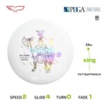 Yikun Disc Golf Putter Professional Golf Disk Golf Putter 165-170g Stable Golf Discs for Outdoor Games Disc Golf Rack Beginner