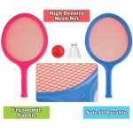 Liberty Imports Badminton Set for Kids with 2 Rackets, Ball and Birdie – Junior Tennis Racquet Play Game Beach Toys