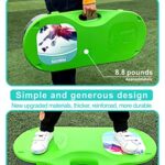 Peak Fits Portable Badminton Net Set,Folding Volleyball Badminton Net,4 Professional Graphite Badminton Racket,8 Racket Grip Tape,4 Shuttlecocks,Family Game,Kids Gift,Backyard Sports