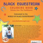 Black Equestrian Coloring Book: Volume One: The Trailblazers
