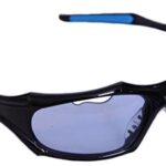 Python Full Framed (Blue Lense/Black Frame) Racquetball Eye Protection (Pickleball, Squash) (Eyewear, Goggle, Eyeguard)
