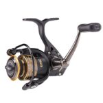 PENN Battle III Spinning Inshore Fishing Reel, HT-100 Front Drag, max of 15lb | 6.8kg, Made with Sturdy All-Aluminum Composition for Durability, 4000, black gold