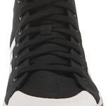adidas Men’s Bravada 2.0 Lifestyle Skateboarding Canvas Mid-Cut Skate Shoe, Black/White/White, 8