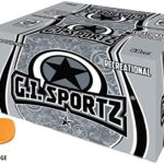 GI Sportz 1 Star Recreational PAINTBALLS 2000 Rounds Paint Balls (Orange Fill)