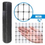 Fencer Wire 7 ft. x 100 ft. Garden & Plant Protective Netting with 3/4″ Mesh, Reusable & Doesn’t Tangle, Protection Against Bird, Deer and Other Animals, Multiple Choices Available (c. Heavy Duty)