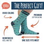 I’d Rather Be – Funny Socks Novelty Gift For Men, Women and Teens (Fly Fishing) One Size