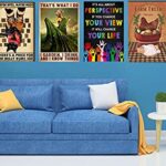 Snowboarding Vintage Poster Metal Tin Signs- Everything Will Kill You So Choose Something Fun Poster Vintage Metal Tin Sign for Men Women,Wall Decor for Bars,Restaurants,Cafes Pubs 12x16inch