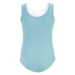 GK Stars Gymnastics & Dance Leotard for Girls and Toddlers – Activewear One Piece Outfit in Fun Colorful Prints (Child Medium, Polka Dot Party)