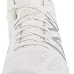 New Balance Men’s FreezeLX V4 Lacrosse Shoe, White/Black/Polar Blue, 10.5