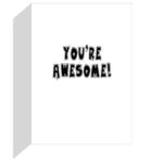 Play Strong 3-PACK Thanks Awesome WATER POLO Coach! SPORTS POWERCARD Mid-size (5×7) 3-PACK