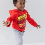 Disney Pixar Cars Lightning McQueen Mater Toddler Boys Fleece Hoodie & Pants Set 3T