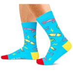 Zmart Unisex Cool Socks Funny Socks Skateboarding Socks Skateboard Socks, Skateboard Gifts Skateboarding Gifts Gifts For Skateboarder Funny Gifts