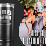 Onebttl Triathlon Gifts for Men, 20oz Triathlete Gifts Stainless Steel Tumbler Cup with Lid, Double Wall Vacuum Insulated Travel Coffee Mug