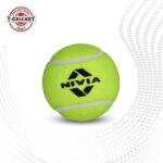 Nivia Heavy Tennis Ball Cricket Ball (Pack of 6), Yellow