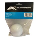 A&R Sports Field/Street Hockey Weighted Agility Ball, White, 5 OZ. / 63MM