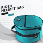 Harrison Howard Equestrian Motorcycle Riding Waterproof Helmet Bag Helmet Case Storage Carrying Bag Dark Teal