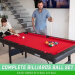 GoSports Regulation Billiards Balls Complete Set of 16 Professional Balls