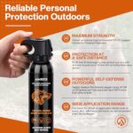 AIMSEIZE Pepper Spray Maximum Strength 20 Feet Outdoor Camping & Hiking Protection for Women & Men