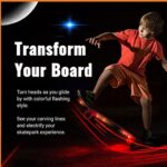 Board Blazers Crazy Color Changing LED Underglow Lights for Skateboards, Longboards, Scooters – Skateboard Accessories- Original Skateboard Lights