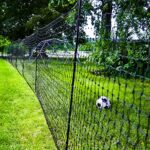RentACoop Non Electric Black Fence 48″x100′ – Includes Fence Netting, Double-Spiked Posts, U-Shaped Stakes with Guylines, Metal Hooks, and Repair Kit – Suitable for Pets, Chickens, or Boundary Fence