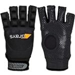 GRAYS Black Left Small Outdoor Field Hockey Gloves | Anatomic Pro Field (Fingerless)